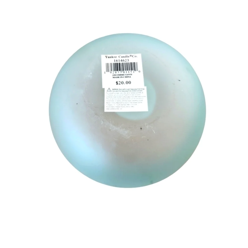 Yankee Candle Aqua Blue Ombre Jar Holder